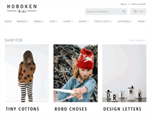 Tablet Screenshot of hobokenkids.co.uk